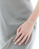 BRACELETE TIFF WIRE EM PRATA LEGÍTIMA - Imagem 4