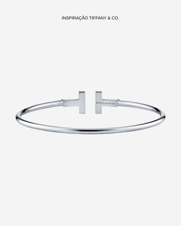 BRACELETE TIFF WIRE EM PRATA LEGÍTIMA - Imagem 3