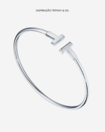 BRACELETE TIFF WIRE EM PRATA LEGÍTIMA